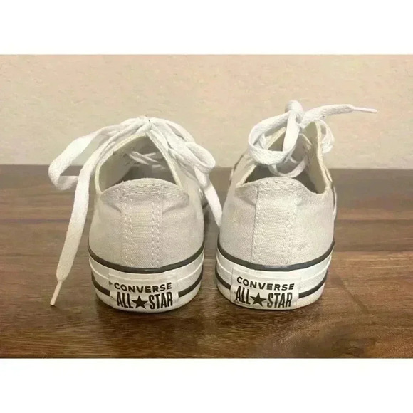 Converse Chuck Taylor Size 7 womens 5 Mens All Star Low Light Grey laceup unisex - Picture 6 of 8